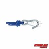 Extreme Max Extreme Max 3006.2039 BoatTector Solid Braid MFP Anchor Line w Snap Hook-3/8" x 100', Royal Blue 3006.2039